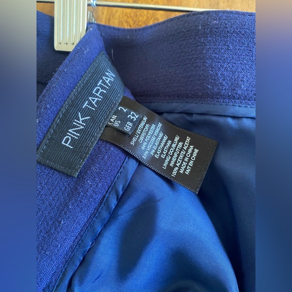 Pink Tartan Size 2 Skirt - Picture 3 of 5